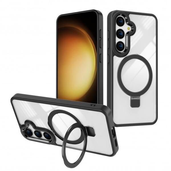 Aurora Guard Magnetic Ring Protective Case for Samsung Galaxy S24 Plus Ultra