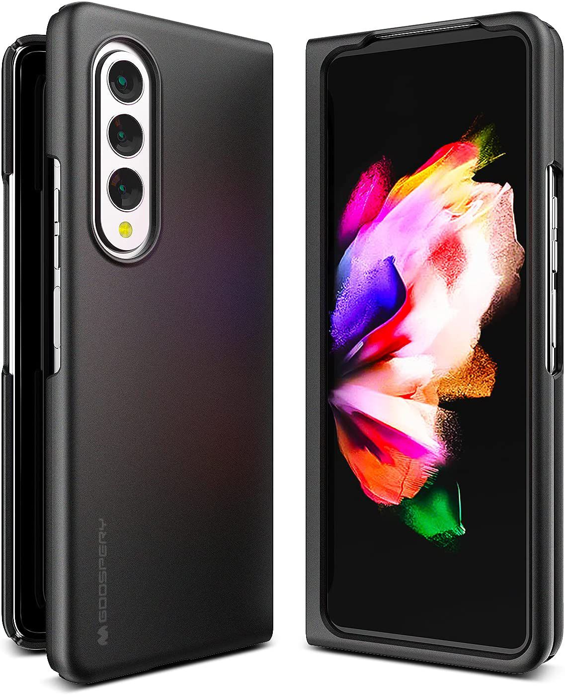 Samsung Galaxy Z Fold 4 & 5 Shockproof Durable Heavy Duty Case Black - AU