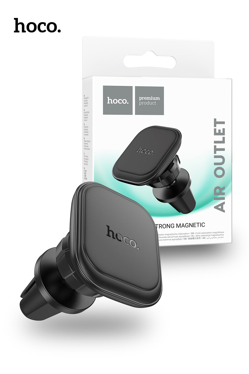 Hoco H29 Brilliant Air Outlet Vent Mount Magnetic Car Phone Holder - Black Au