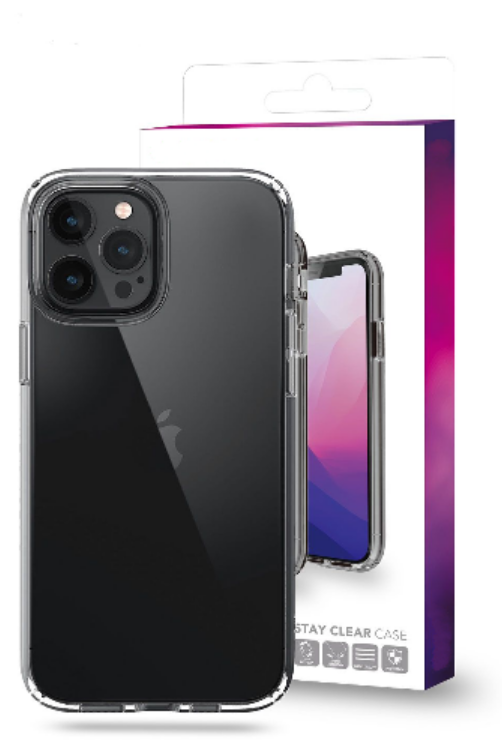 Stay Black Durable Shockproof Case for iPhone 15, Plus Pro & Max - Black