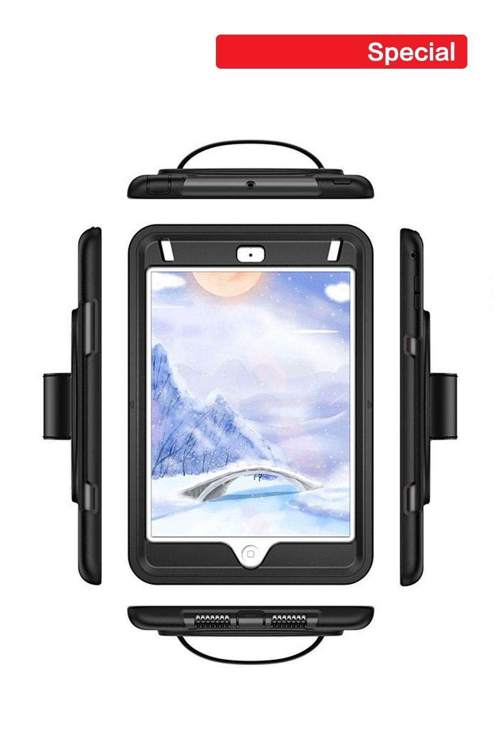 Samsung Galaxy Tab A9 Plus BLACKTECH Defender - Black