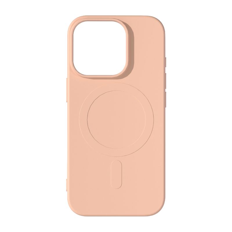 iPhone 17 Pro Max BLACKTECH Soft Feeling With Soft Micro Fiber (Magnetic Compatible) - Pink Sand