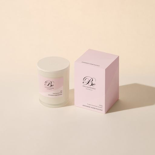 Japanese Honeysuckle Petite Triple Scented Candle 1 Wick 100g