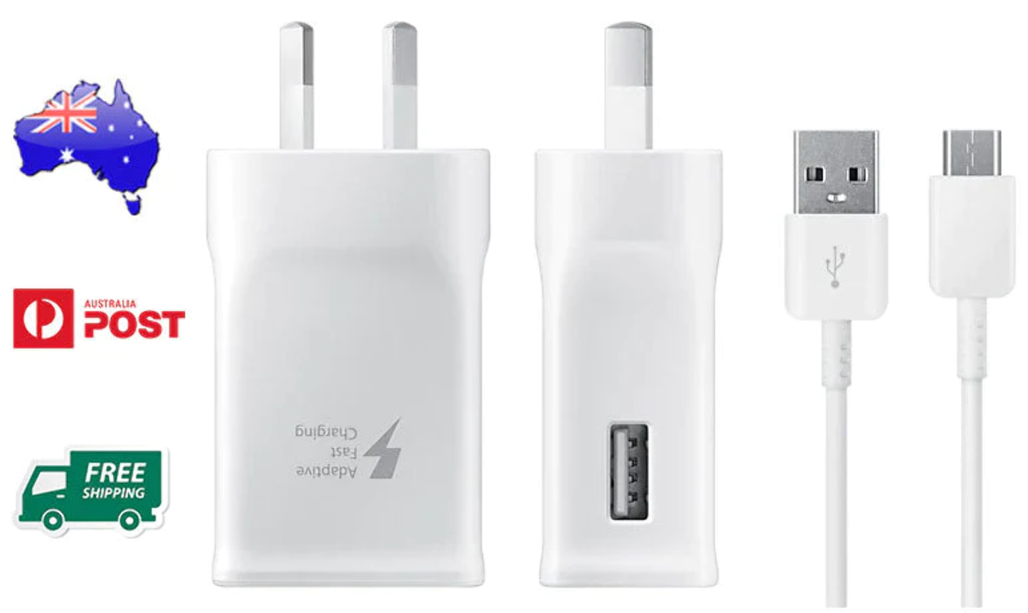 New Samsung 9V Travel Wall Adapter -White