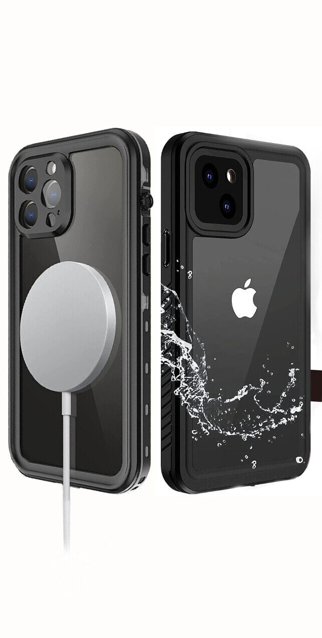 Life Waterproof Shock Magnetic Case For iPhone 14 Pro Max / 14 Plus / 13 Pro Max