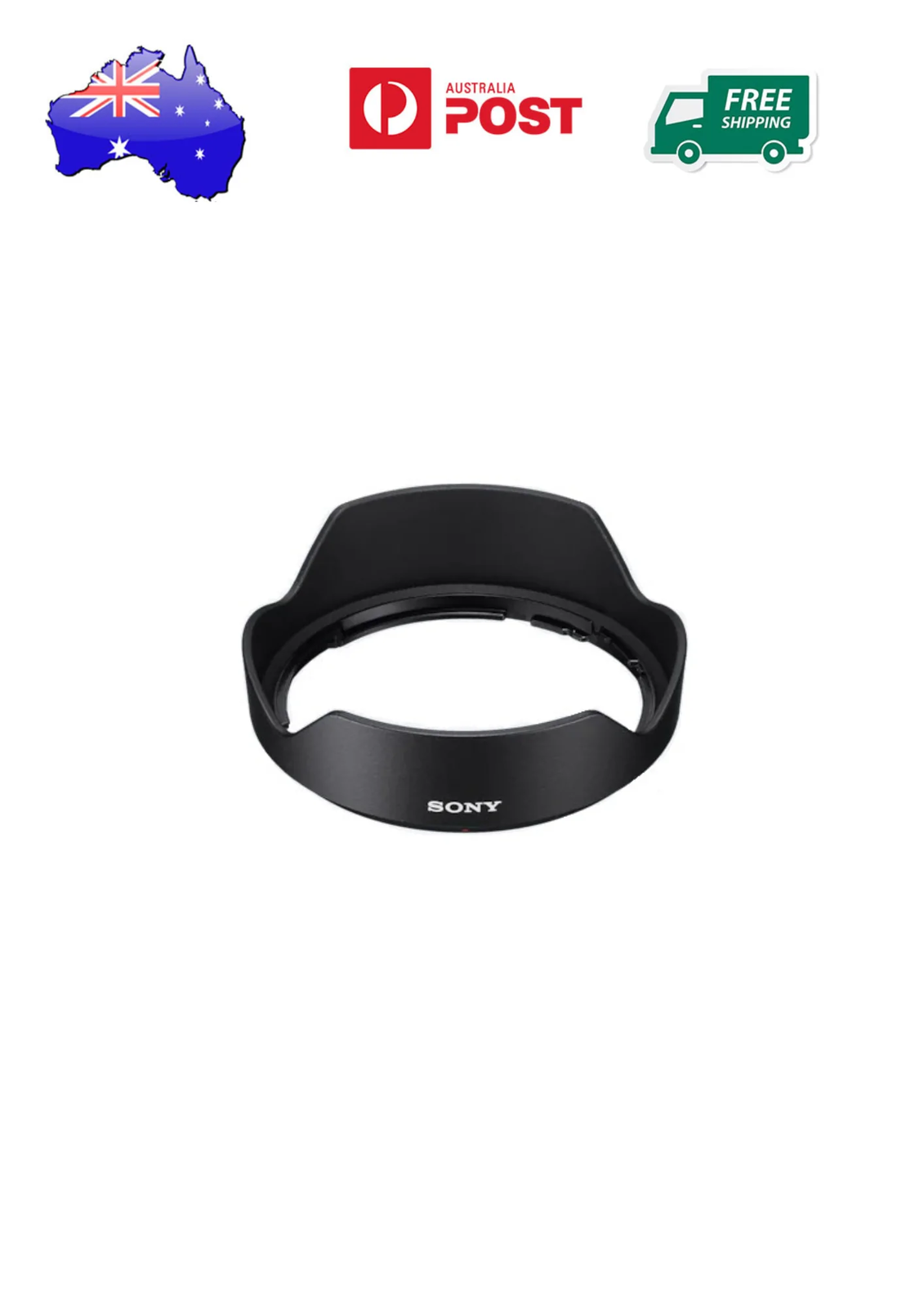 Sony Lens Hood for SEL11F18 DSLR Camera - Black