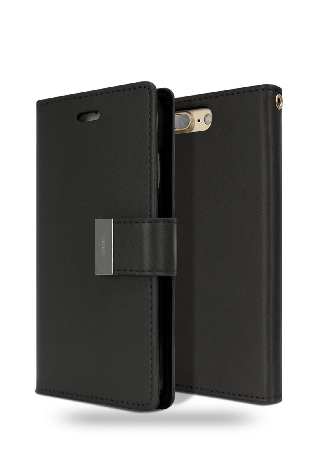 Goospery Mercury Rich Diary Luxury Case for iPhone 15 Pro Max