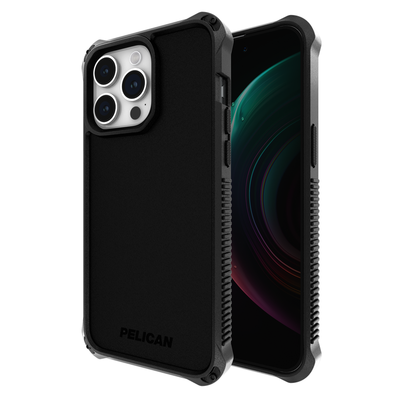 Genuine Pelican Guardian Magnetic Case For iPhone 15 Pro - Black AU STOCK