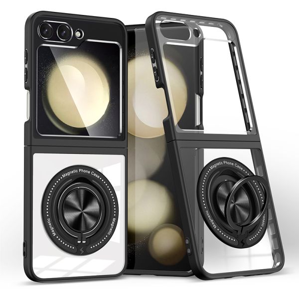 Samsung Galaxy Z Flip 6 / 7 FE BLACKTECH Cloud Guard (Magnetic Compatible) - Black