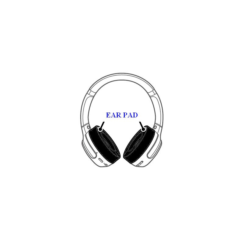 For Sony Headphones / Sony Replaceable Ear Pad WHXB700 (1 Pad)