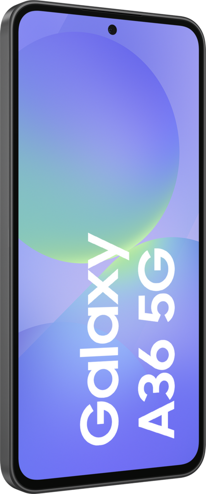 Samsung Galaxy A36 5G 128GB Single + eSim 6.7" Screen Black - NFC (A/C not included)