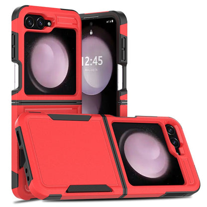 Samsung Galaxy Z Flip 4 BLACKTECH Symmetry - Red