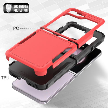 Samsung Galaxy Z Flip 4 BLACKTECH Symmetry - Red