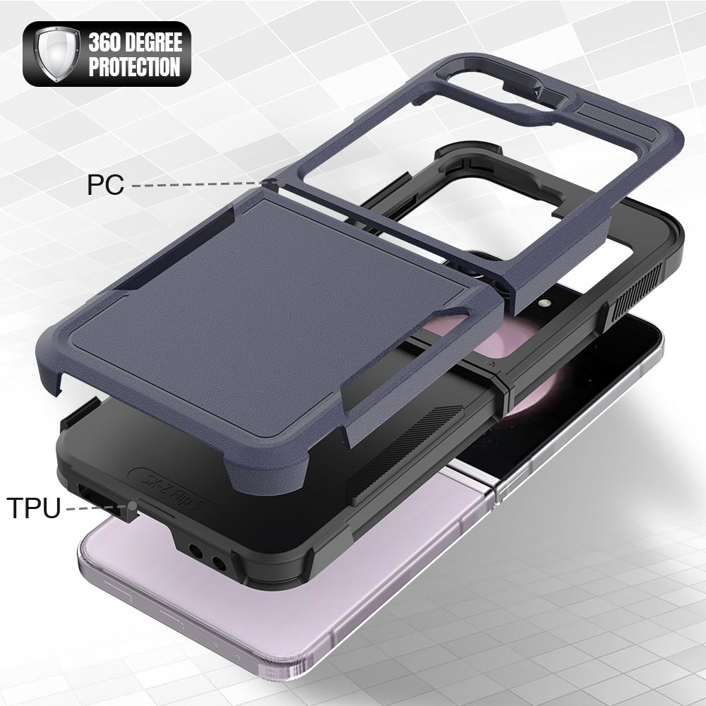 Samsung Galaxy Z Flip 4 BLACKTECH Symmetry - Navy