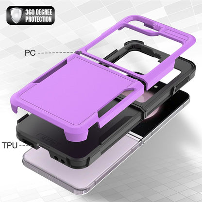 Samsung Galaxy Z Flip 4 BLACKTECH Symmetry - Purple