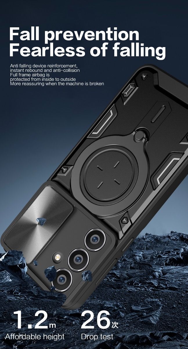 Samsung Galaxy A05s BLACKTECH Flex Armor (MagSafe Compatible) - Navy