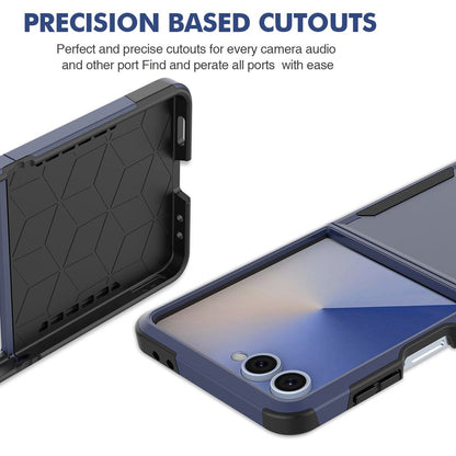 Samsung Galaxy Z Flip 6 / 7 FE BLACKTECH Commuter - Navy