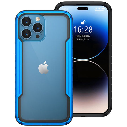 Samsung Galaxy S22 Ultra BLACKTECH Defense Shield Aluminum Alloy - Blue