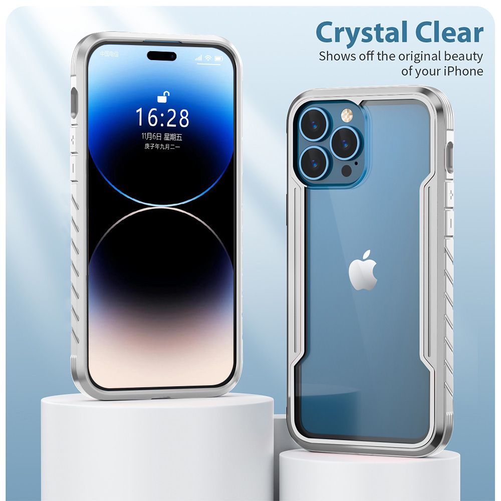 Samsung Galaxy S22 Plus BLACKTECH Defense Shield Aluminum Alloy - Grey