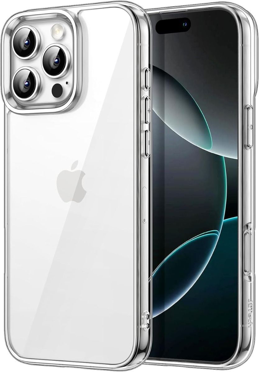 iPhone 16e BLACKTECH Thick Silicone Case - Clear