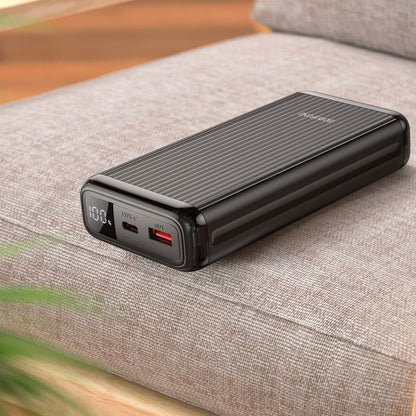 BOROFONE BJ42A Speed of 22.5W+PD20W fully compatible power bank with digital display(20000mAh) - black