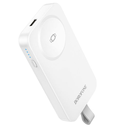 BOROFONE BJ61 2-in-1 Emergency charging power bank for iWatch(2500mAh) - white