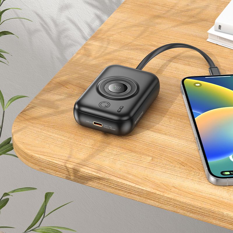 BOROFONE BJ68 Energy PD20W power bank with cable(10000mAh) - black