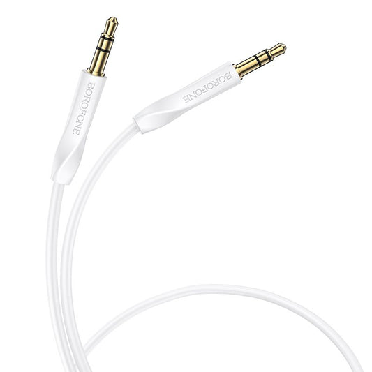 BOROFONE BL16 Clear sound AUX audio cable - white