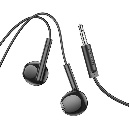 BOROFONE BM76 Ocean universal earphones with microphone - black