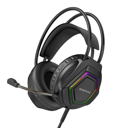 BOROFONE BO105 Thunder gaming headphones - black