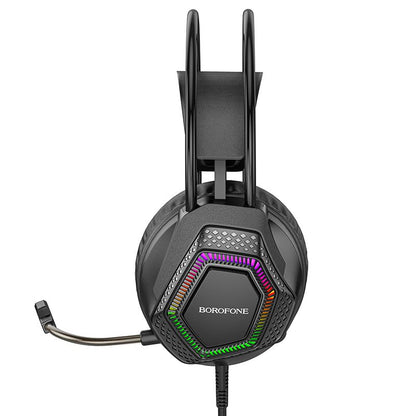 BOROFONE BO105 Thunder Gaming Headphones with Mic - Black