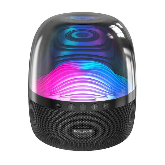 BOROFONE BP8 Glazed colorful luminous BT speaker - black