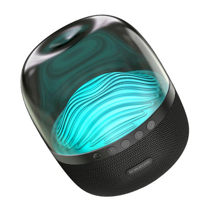 BOROFONE BP8 Glazed colorful luminous BT speaker - black