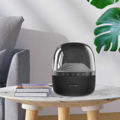 BOROFONE BP8 Glazed colorful luminous BT speaker - black