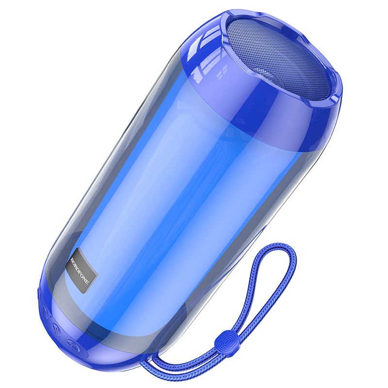 BOROFONE BR25 Crazy sound colorful luminous BT speaker - blue