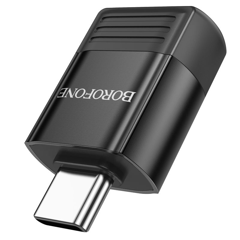 BOROFONE BV18 Type-C male to USB female USB3.0 adapter - black