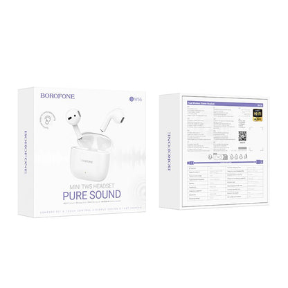 BOROFONE BW65 Deseo true wireless BT headset - white