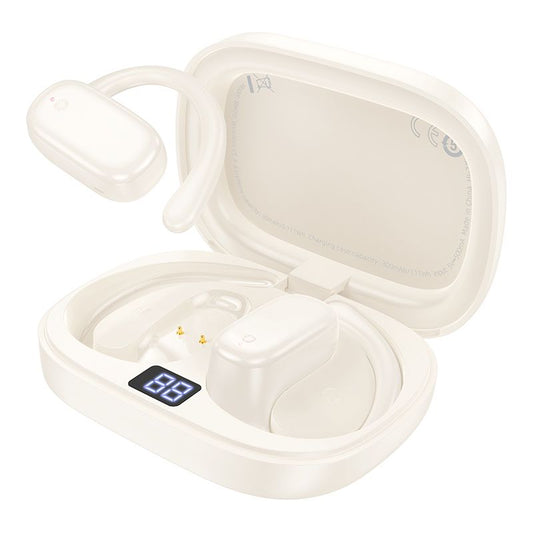 BOROFONE BW73 Lucky Open True Wireless BT headset - milky white