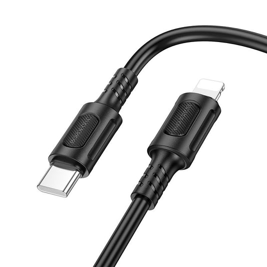 BOROFONE BX111 Feliz PD charging data cable iP(packaged) - black