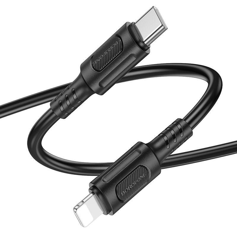 BOROFONE BX111 Feliz PD charging data cable iP(packaged) - black