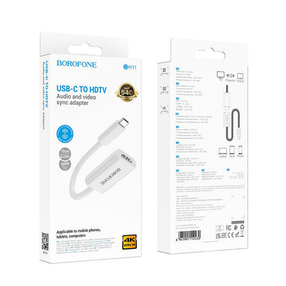 BOROFONE DH11 Type-C to HDTV converter - white