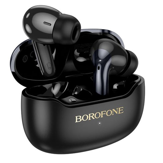 BOROFONE FQ1 Plus Shine ANC Active Noise Cancellation ENC wireless BT headset - black
