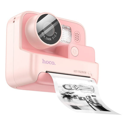 hoco. DV200 Dual lens children printing camera - pink