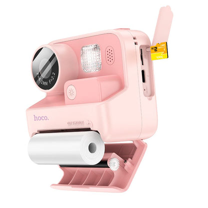 hoco. DV200 Dual lens children printing camera - pink
