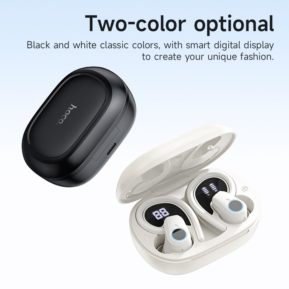 hoco. EQ8 Pure joy in-ear true wireless BT headset - milky white