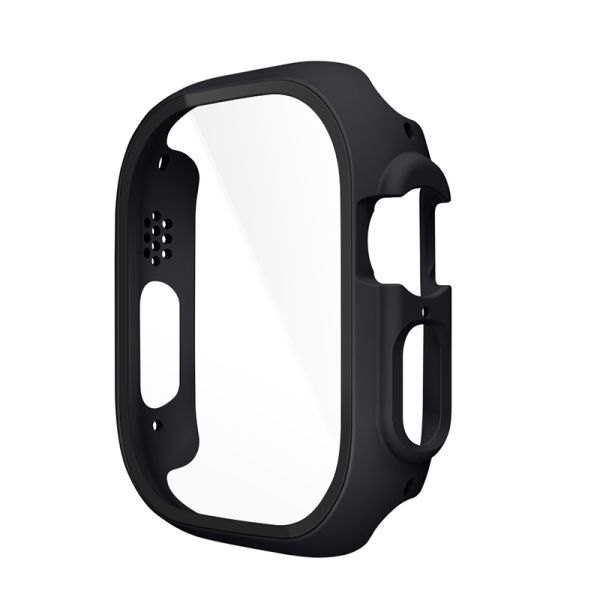 Apple Watch 49mm hoco iWatch Ultra WS6 Shadow series film Integrated protective case - black