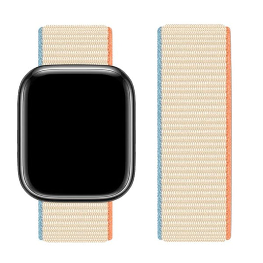 Apple Watch 38 / 40 / 41 / 42mm hoco. iWatch WA02 Original series loop-type nylon strap - milky white