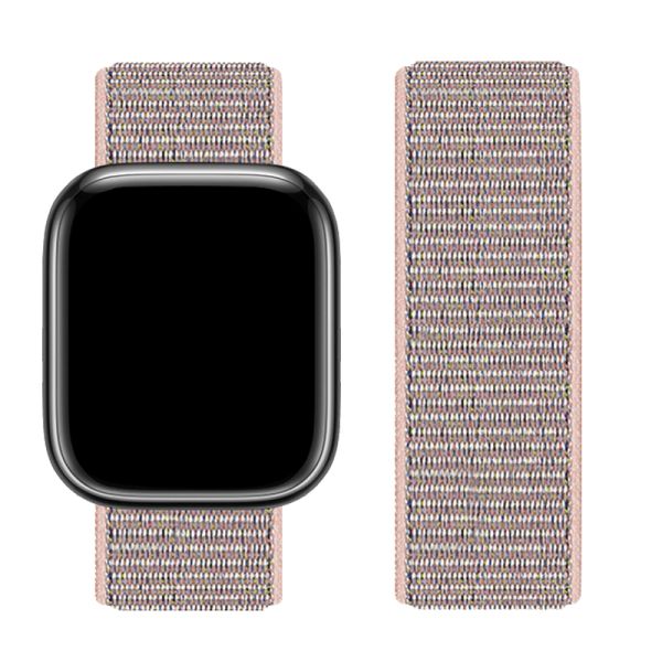 Apple Watch 38 / 40 / 41 / 42mm hoco. iWatch WA02 Original series loop-type nylon strap - powder sand