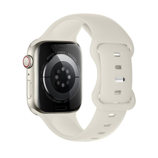 Apple Watch 38 / 40 / 41 / 42mm hoco. iWatch WA15 Flexible series 8-character buckle solid color silicone strap - star color