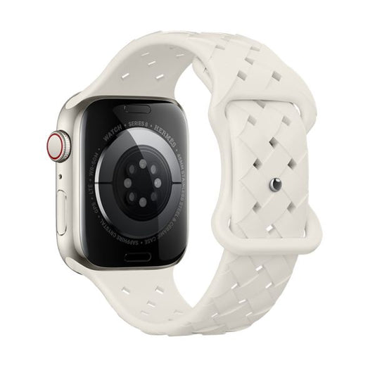 Apple Watch 38 / 40 / 41 / 42mm hoco. iWatch WA16 Flexible series bamboo pattern solid color silicone strap - star color